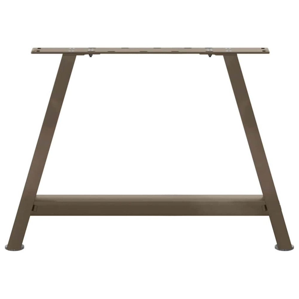 Produktbild för Soffbordsben A-formade 2 st 70x(42-43) cm stål
