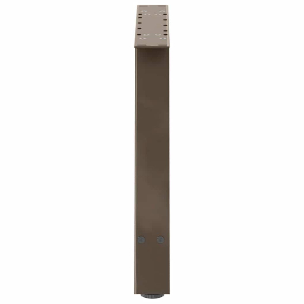 Produktbild för Soffbordsben A-formade 2 st 70x(42-43) cm stål