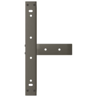 Produktbild för Soffbordsben T-formade 2 st svarta 40x25x(30-31) cm stål