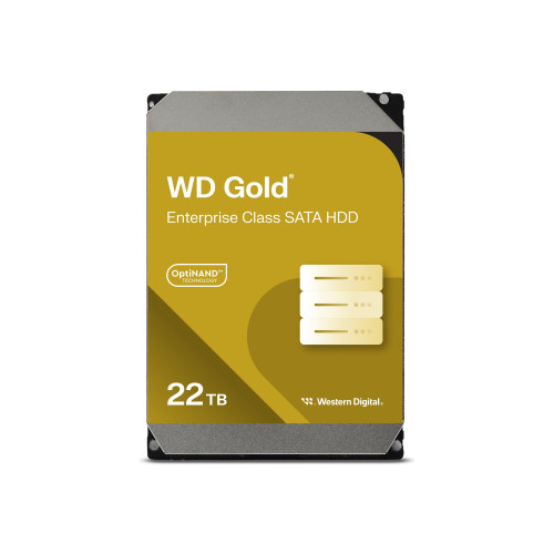 WD Gold 221KRYZ - hårddisk - Enterprise - 22 TB - SATA 6Gb/s - Hårddiskar