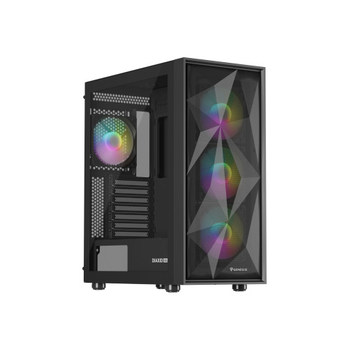 NATEC Genesis Diaxid 605 ARGB - mid tower - ATX