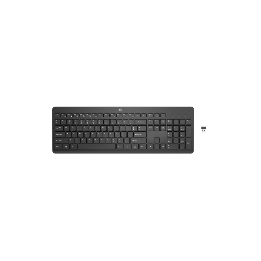 Produktbild för HP 230 - tangentbord - svart Inmatningsenhet