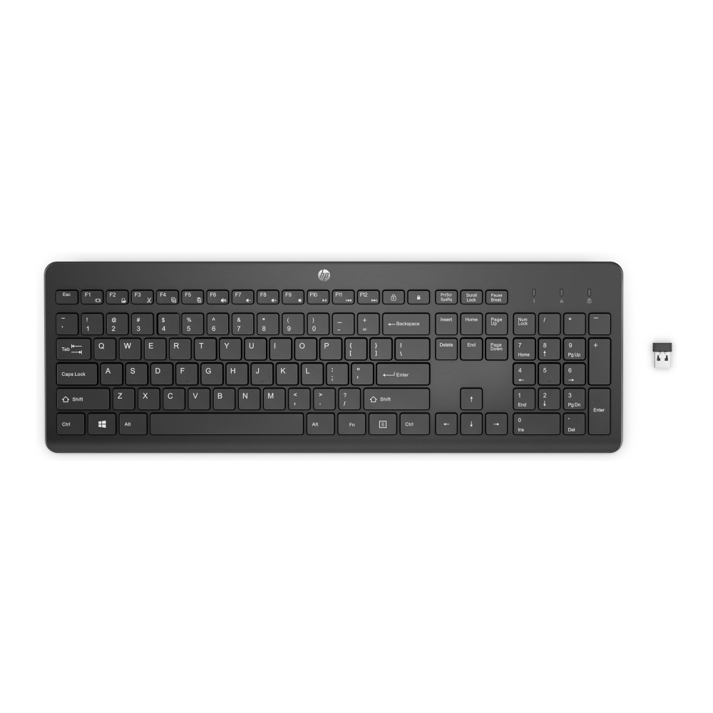 Produktbild för HP 230 - tangentbord - svart Inmatningsenhet