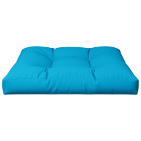 Produktbild för Palldyna blå 70x70x12 cm tyg