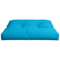 Produktbild för Palldyna blå 70x70x12 cm tyg