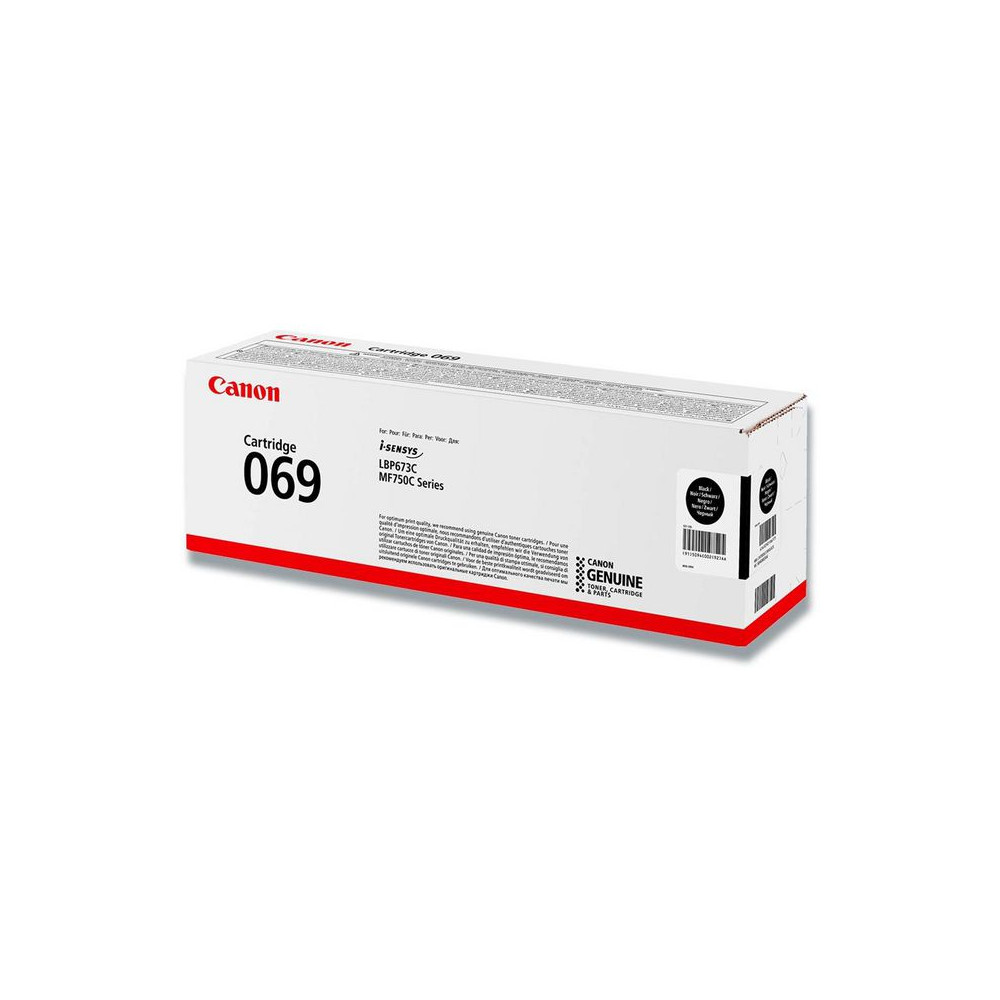 Produktbild för Toner CANON 069 BK 2,1K Svart