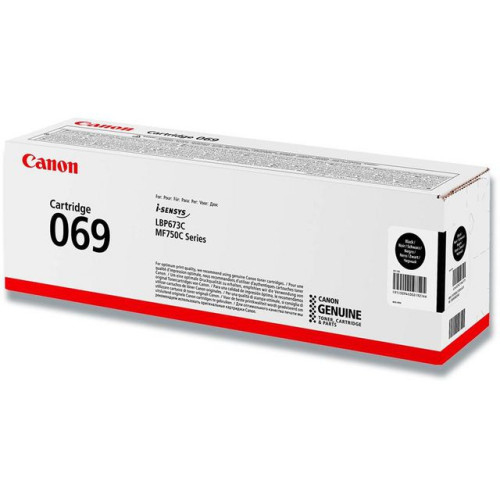CANON Toner CANON 069 BK 2,1K Svart