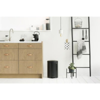 Produktbild för Papperskorg BRABANTIA NewIcon 20L svart