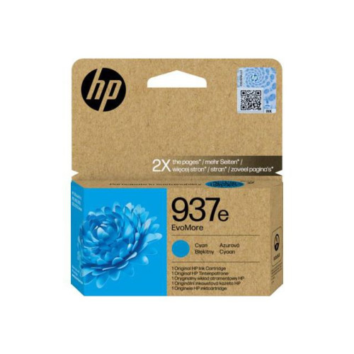 HP Bläckpatron HP 4S6W6NE 937e cyan