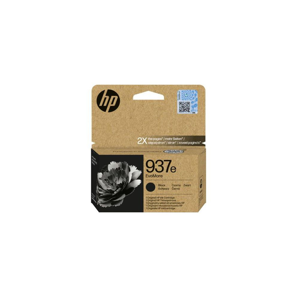 Produktbild för Bläckpatron HP 4S6W9NE 937e svart
