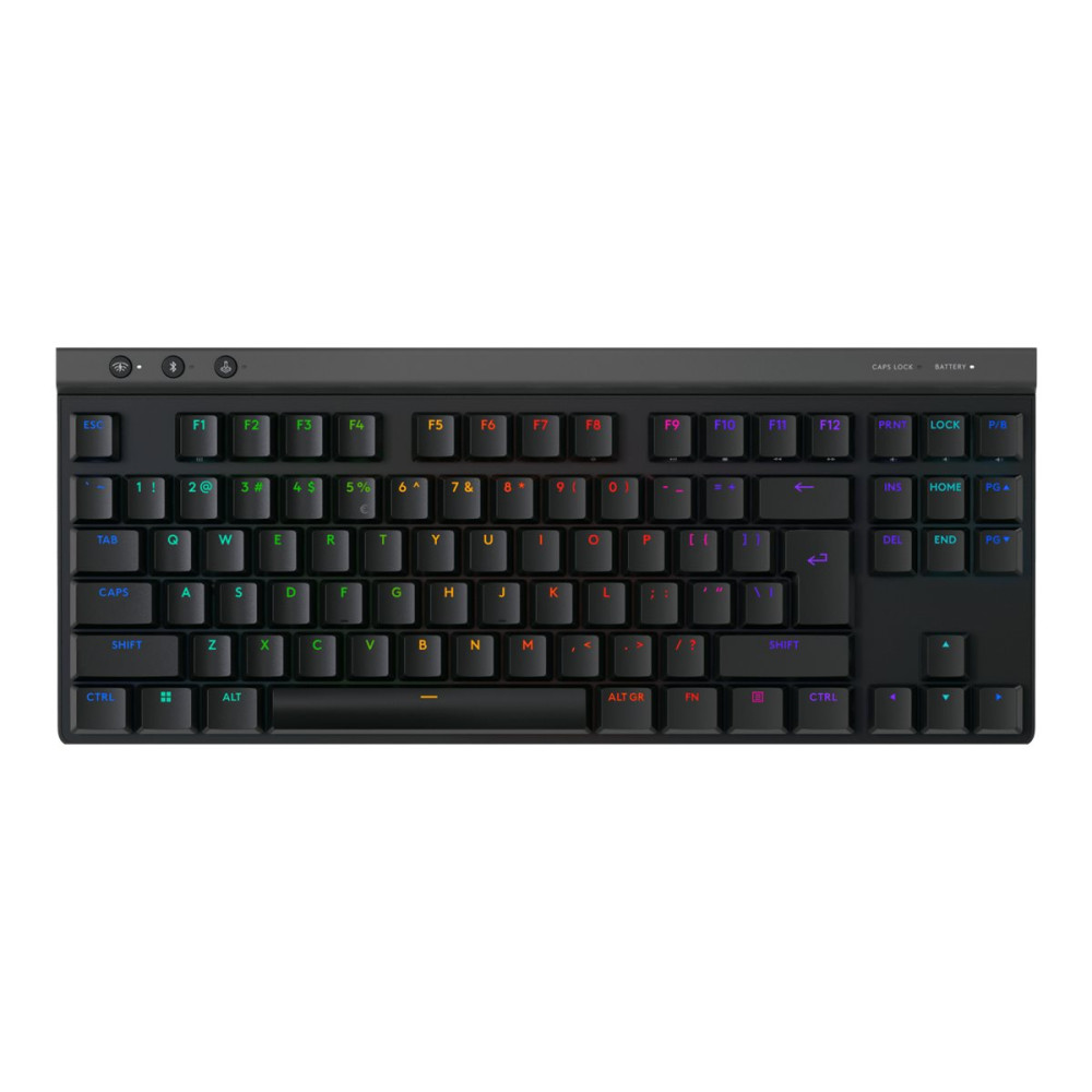 Produktbild för Logitech G G515 - tangentbord - LIGHTSPEED TKL - QWERTY - USA, internationellt - svart Inmatningsenhet