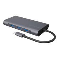 Produktbild för ICY BOX IB-DK4040-CPD - dockningsstation - USB-C - VGA, HDMI