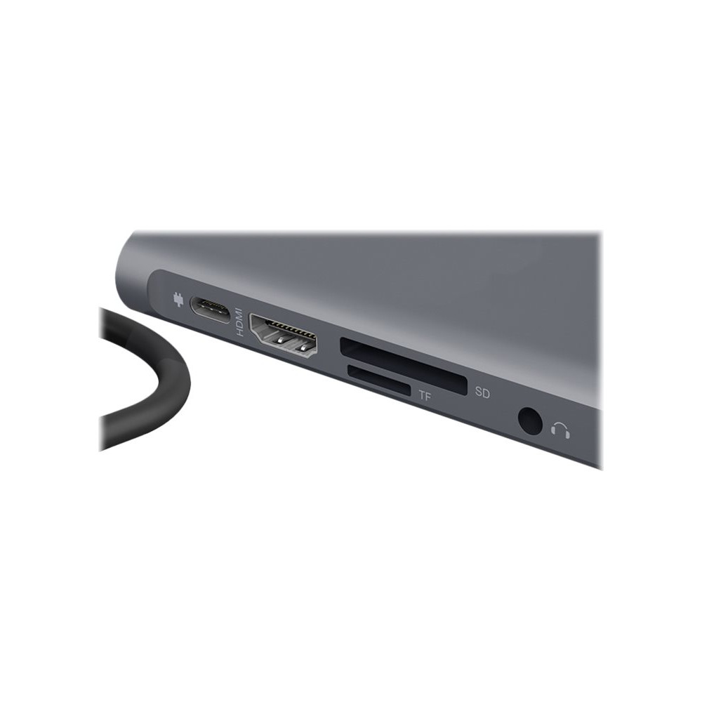 Produktbild för ICY BOX IB-DK4040-CPD - dockningsstation - USB-C - VGA, HDMI