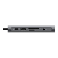 Produktbild för ICY BOX IB-DK4040-CPD - dockningsstation - USB-C - VGA, HDMI