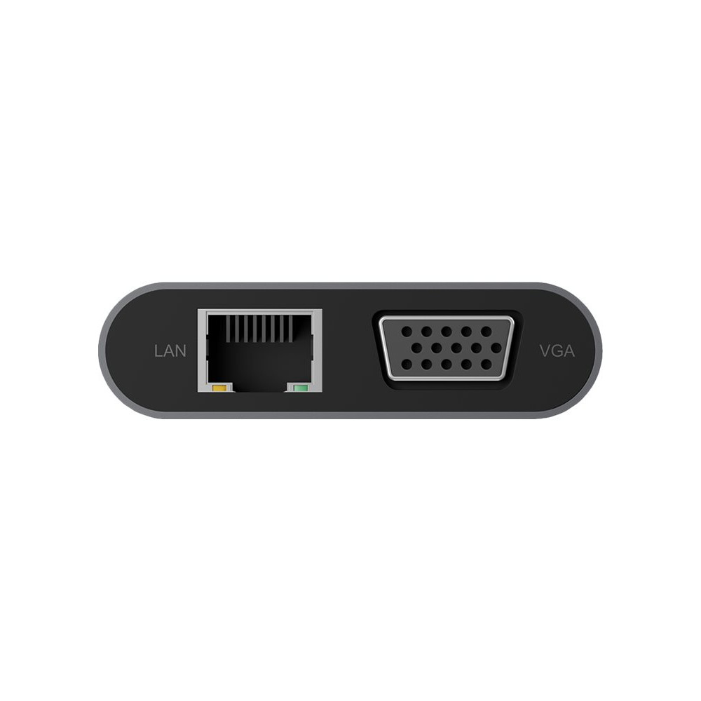 Produktbild för ICY BOX IB-DK4040-CPD - dockningsstation - USB-C - VGA, HDMI