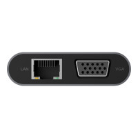 Produktbild för ICY BOX IB-DK4040-CPD - dockningsstation - USB-C - VGA, HDMI