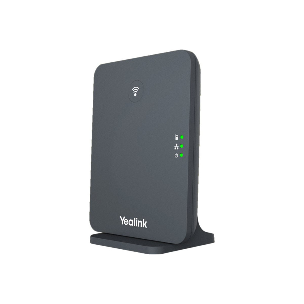 Produktbild för Yealink W70B - sladdlös telefonbasstation/VoIP-telefonbasstation med nummerpresentation - 3-riktad samtalsförmåg
