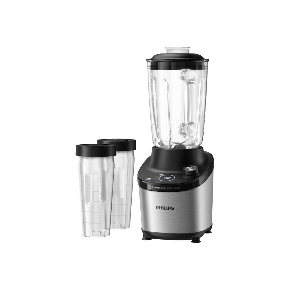 Produktbild för Philips 7000 Series HR3760 - blandare - svart/metallic