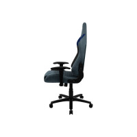 Produktbild för AeroCool DUKE - stol - högdensitetsskum, kolfiber, mikrofiber, premiumtyg, konstläder, mocka - stålblå