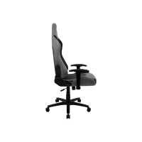 Produktbild för AeroCool DUKE - stol - högdensitetsskum, kolfiber, mikrofiber, premiumtyg, konstläder, mocka - svart ask