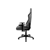 Produktbild för AeroCool DUKE - stol - högdensitetsskum, kolfiber, mikrofiber, premiumtyg, konstläder, mocka - svart ask