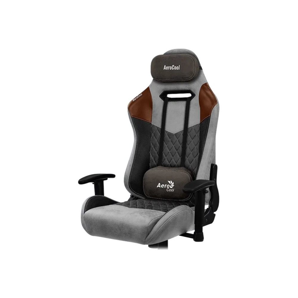 Produktbild för AeroCool DUKE - stol - AeroSuede, konstläder - tan gray