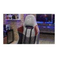 Produktbild för AeroCool DUKE - stol - AeroSuede, konstläder - tan gray