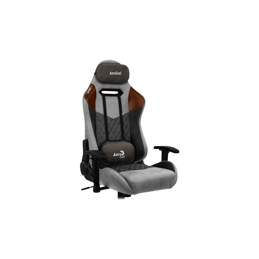 Produktbild för AeroCool DUKE - stol - AeroSuede, konstläder - tan gray