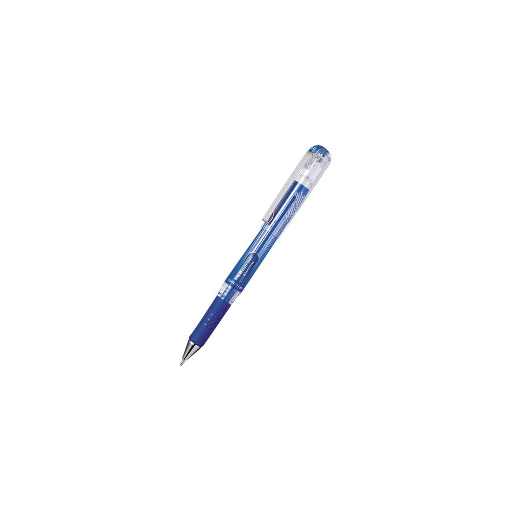 Produktbild för Gelpenna PENTEL Hybrid Gel 1,0 met.blå