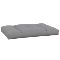 Produktbild för Palldyna grå 120x80x12 cm tyg