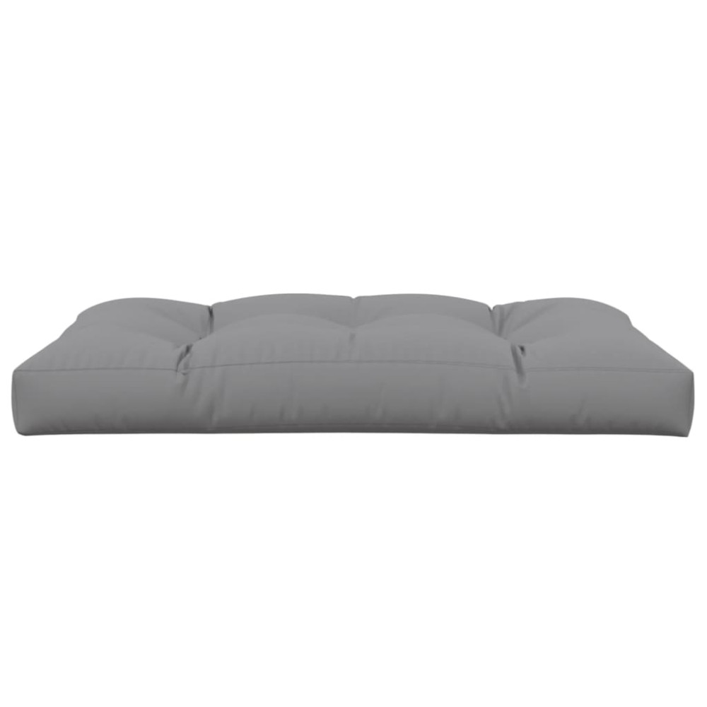 Produktbild för Palldyna grå 120x80x12 cm tyg