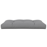 Produktbild för Palldyna grå 120x80x12 cm tyg