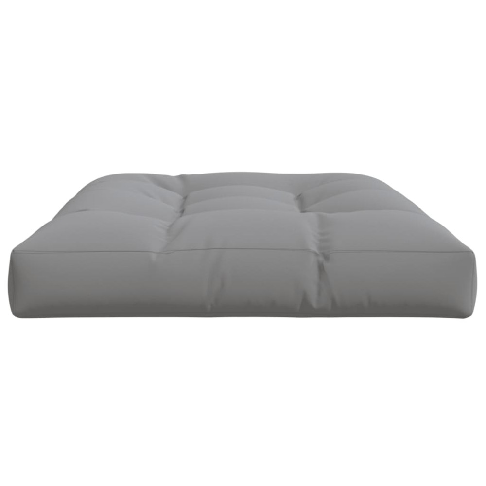 Produktbild för Palldyna grå 120x80x12 cm tyg