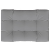 Produktbild för Palldyna grå 120x80x12 cm tyg