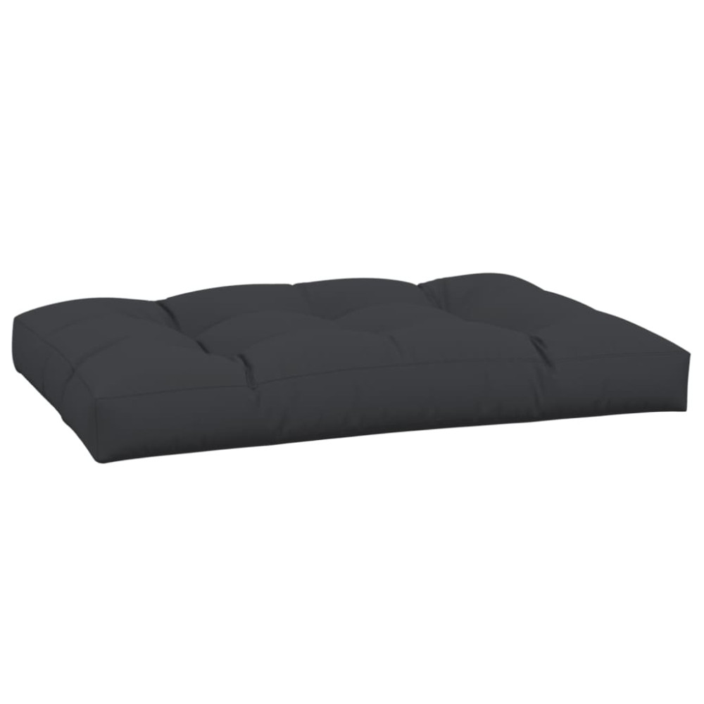 Produktbild för Palldyna svart 120x80x12 cm tyg