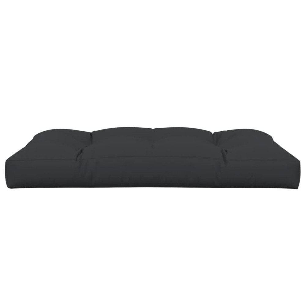 Produktbild för Palldyna svart 120x80x12 cm tyg