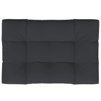 Produktbild för Palldyna svart 120x80x12 cm tyg