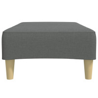 Produktbild för Fotpall mörkgrå 77x55x31 cm tyg