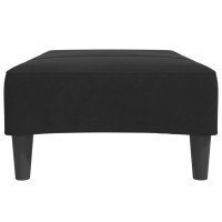 Produktbild för Fotpall svart 77x55x31 cm sammet