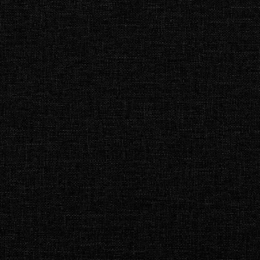 Produktbild för Fotpall svart 77x55x31 cm tyg
