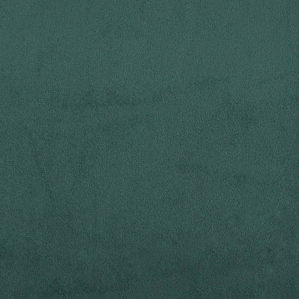 Produktbild för Fotpall mörkgrön 77x55x31 cm sammet