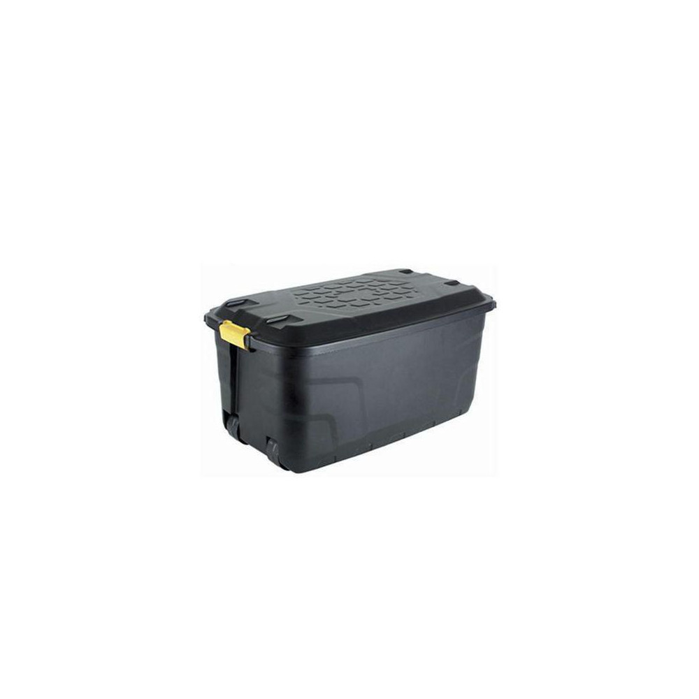 Produktbild för Plastlåda STRATA Heavy Duty m hjul 145 L