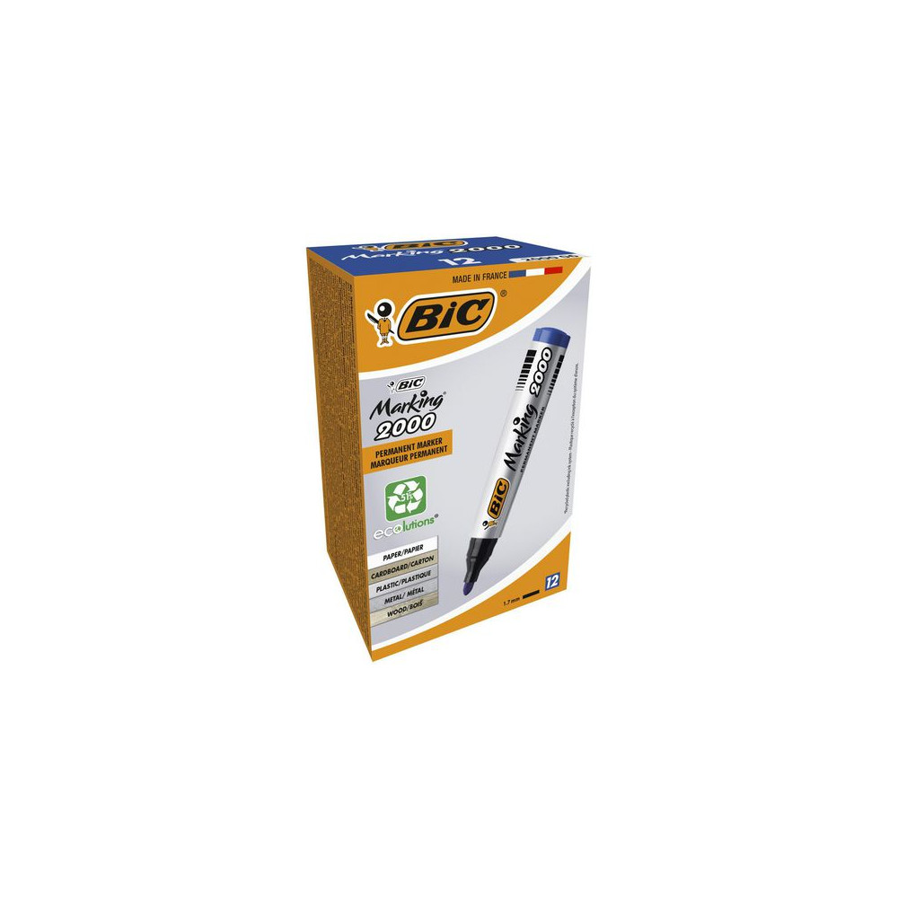 Produktbild för Märkpenna BIC Eco 2000 blå