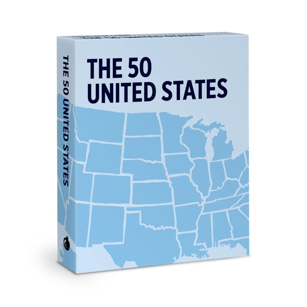 Produktbild för The 50 United States Knowledge Cards
