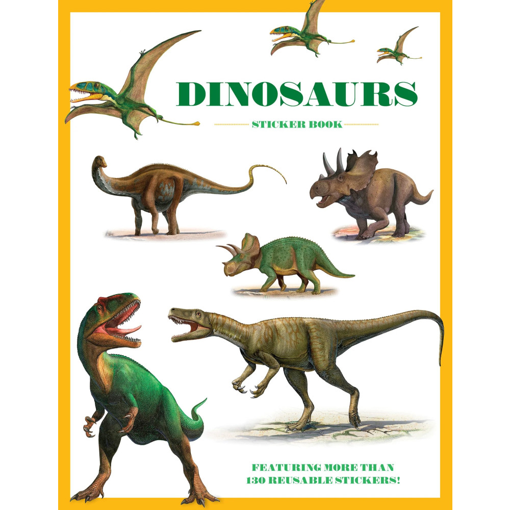 Produktbild för Dinosaurs Sticker Book