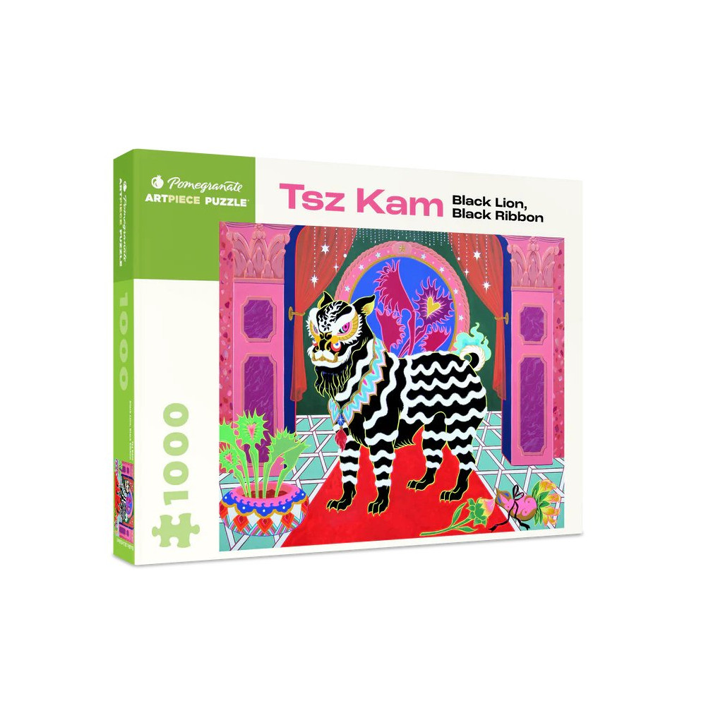 Produktbild för Tsz Kam: Black Lion, Black Ribbon 1000-Piece Jigsaw Puzzle