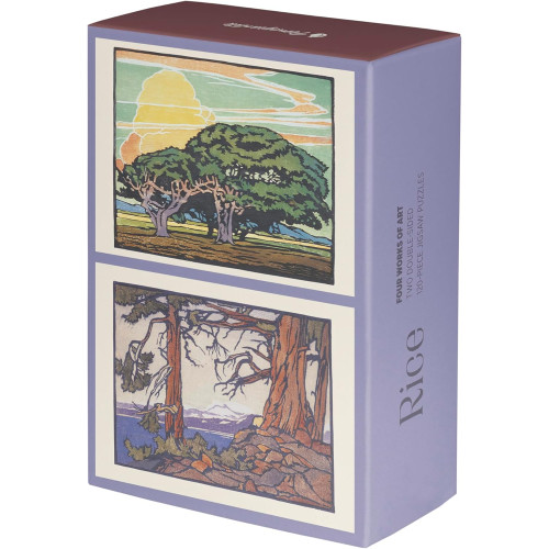 Pomegranate Europe Ltd William Rice 120 Piece Double -sided Jigsaw 2 Puzzle Set