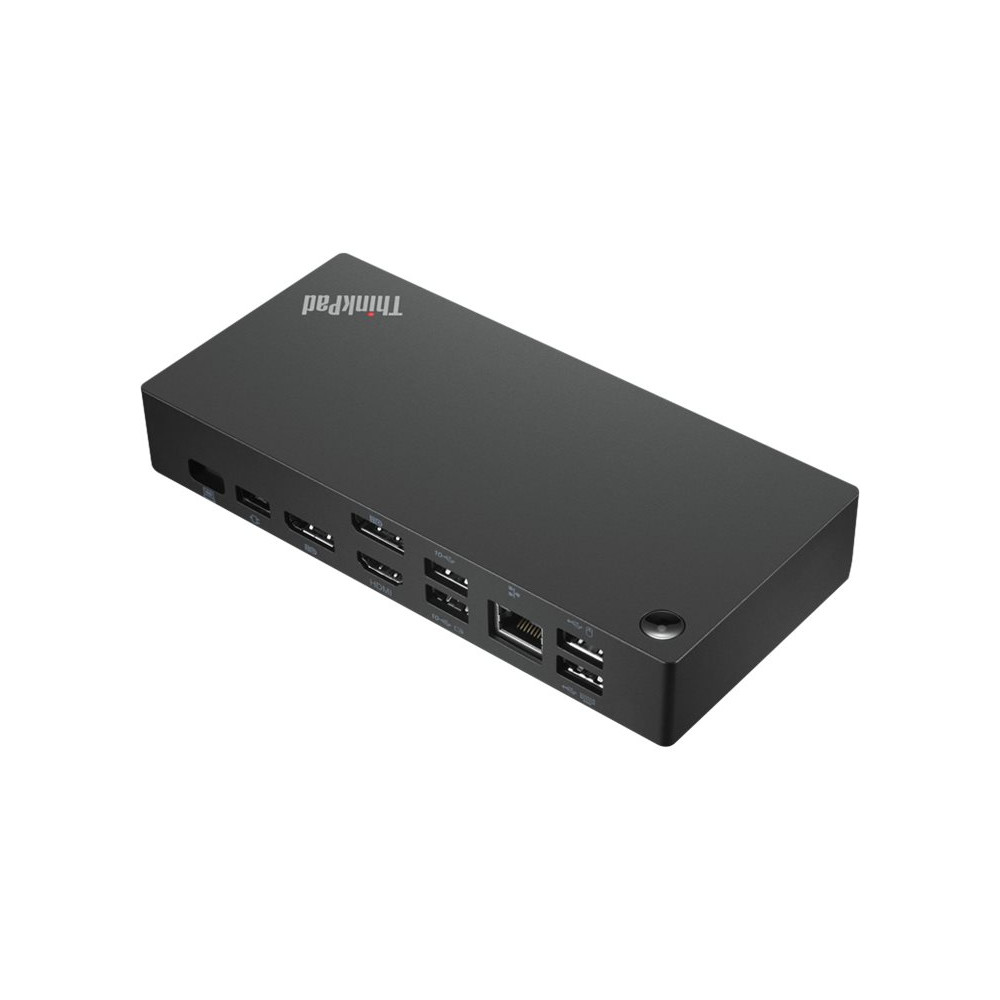 Produktbild för Lenovo ThinkPad Universal USB-C Dock - dockningsstation - USB-C - HDMI, 2 x DP - 1GbE