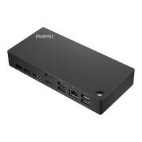 Produktbild för Lenovo ThinkPad Universal USB-C Dock - dockningsstation - USB-C - HDMI, 2 x DP - 1GbE
