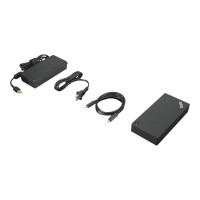 Produktbild för Lenovo ThinkPad Universal USB-C Dock - dockningsstation - USB-C - HDMI, 2 x DP - 1GbE